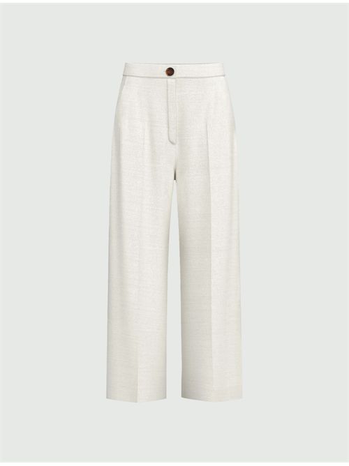 pants woman white EMME MARELLA | ELETTRA2305/001